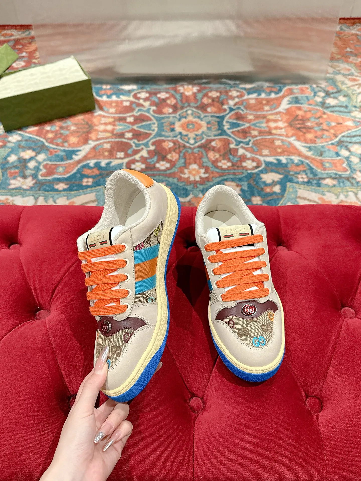 Кроссовки Женские Gucci 983423