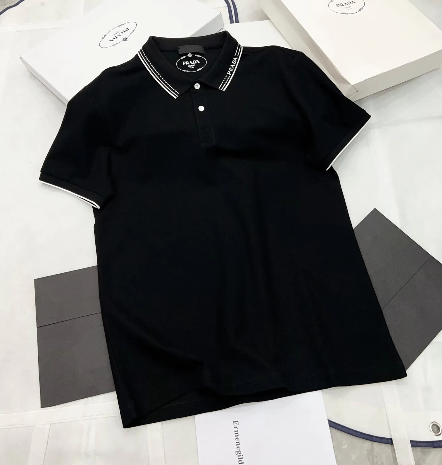 Рубашки Мужские Prada 12729646