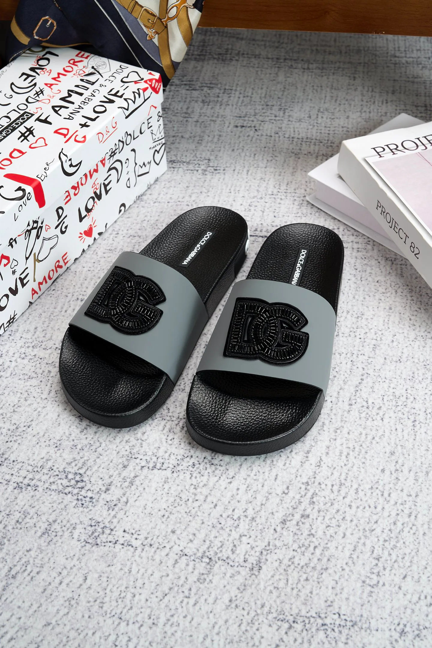 Шлепанцы Мужские Dolce & Gabbana 283916