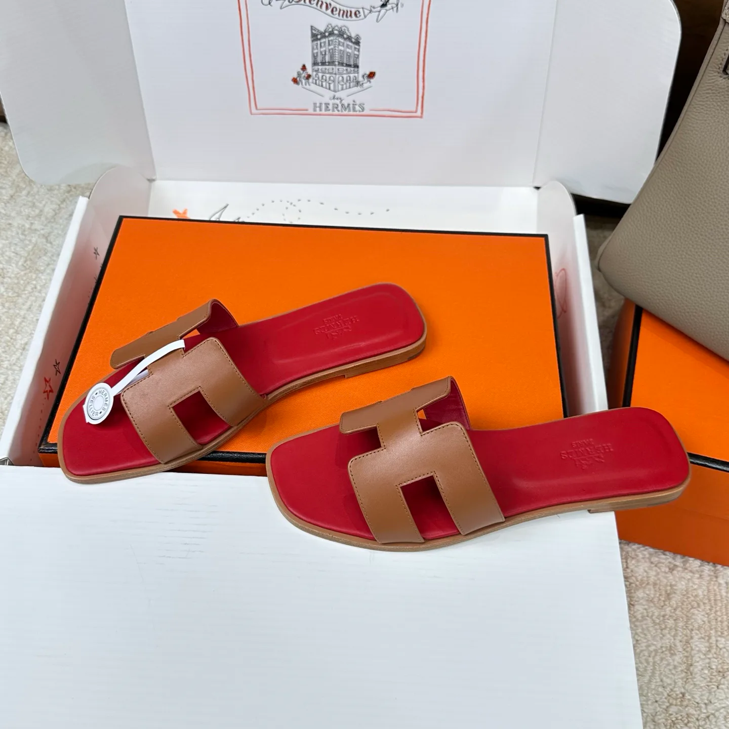 Шлепанцы Женские Hermes 3043247