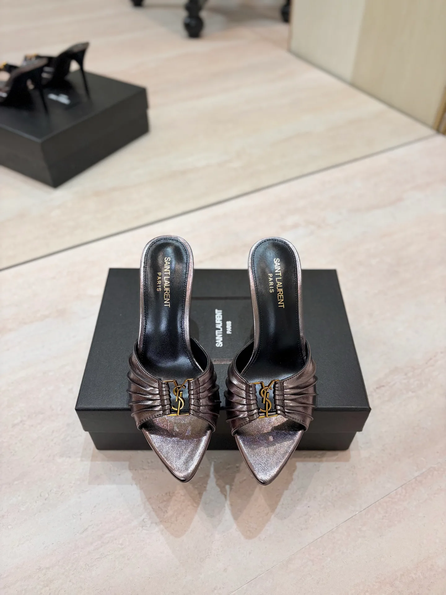 Мюли И Сабо Женские Saint Laurent 17476056