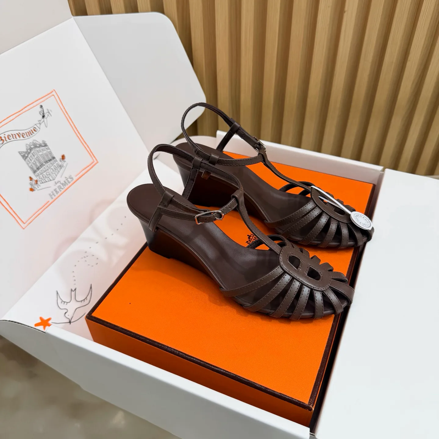 Босоножки Женские Hermes 17728257