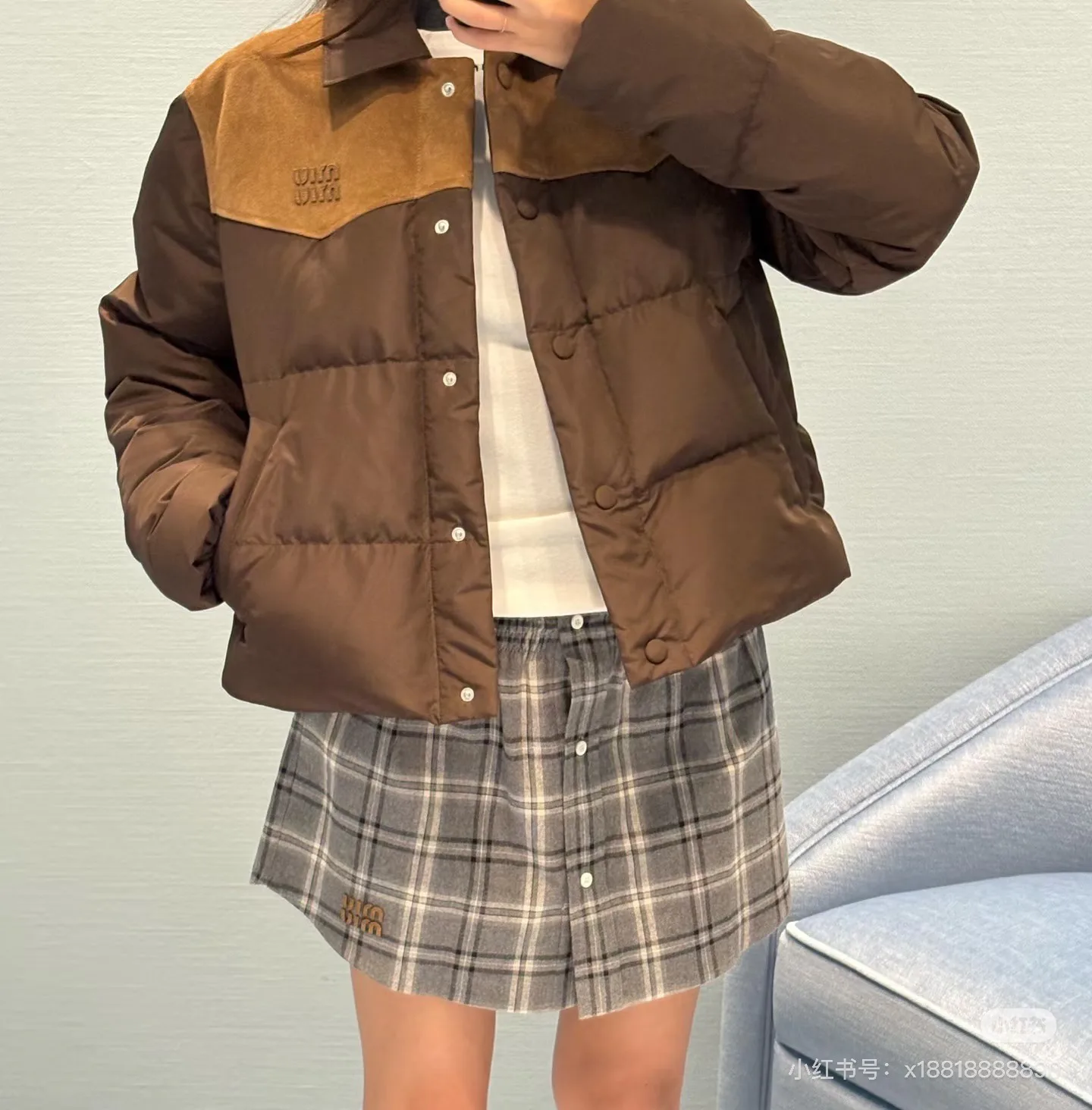 Куртки И Пуховики Женские Miu Miu 4571975