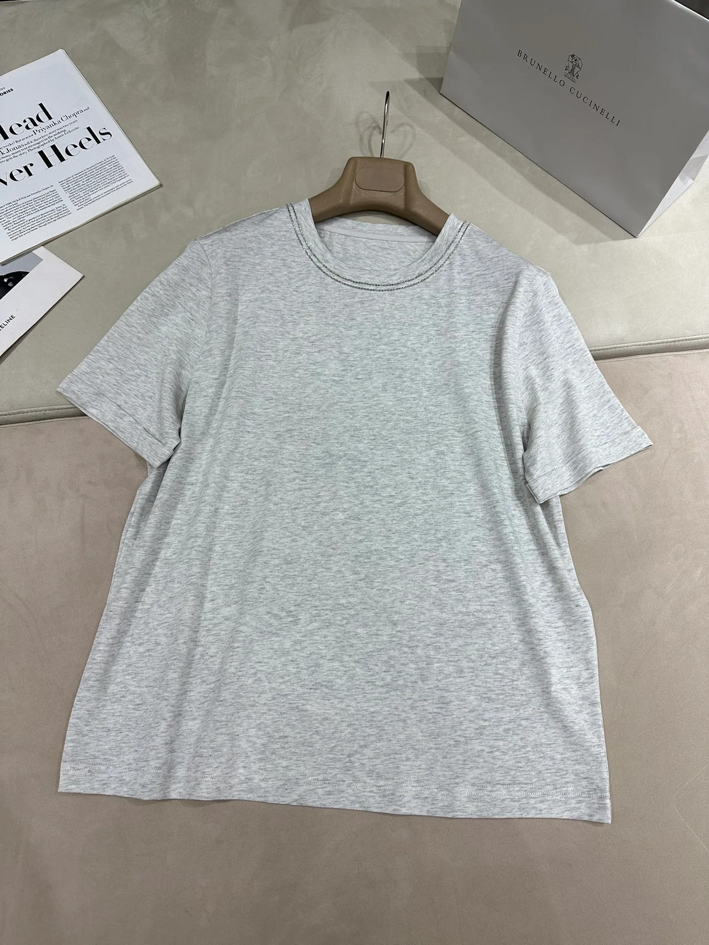 Футболки Женские Brunello Cucinelli 4882619