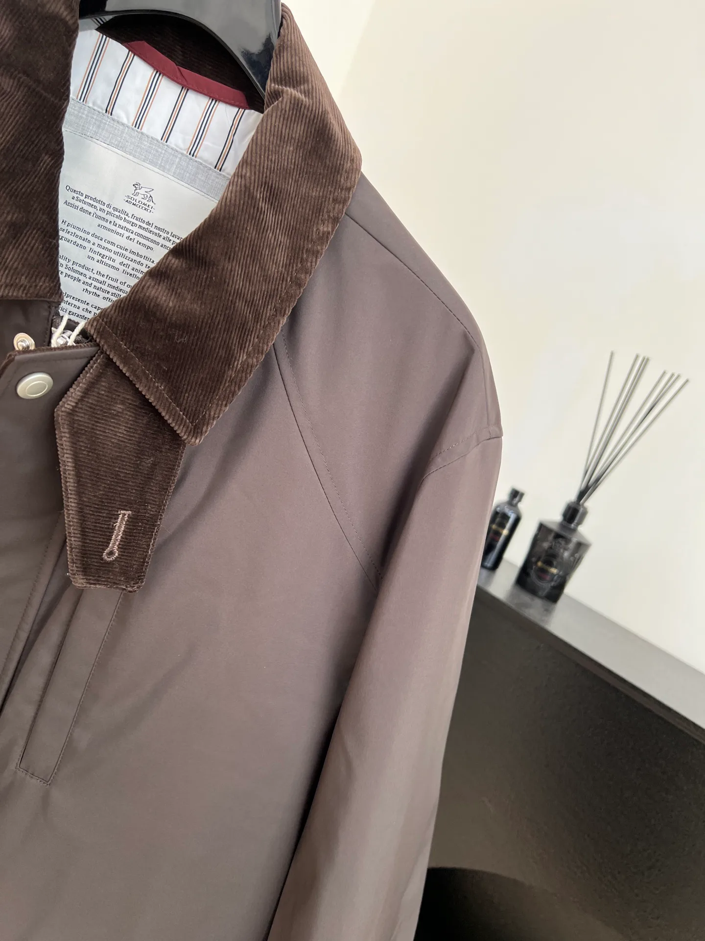 Куртки И Пуховики Мужские Brunello Cucinelli 563229