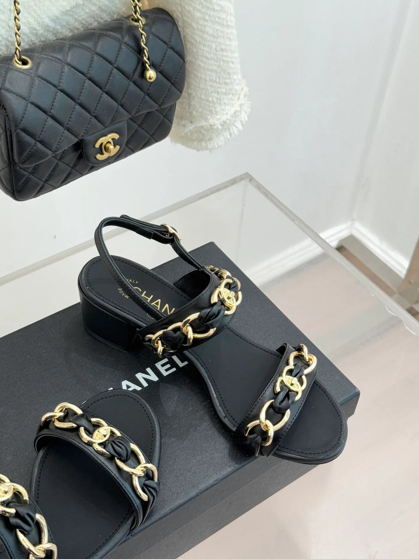 Босоножки Женские Chanel 9894895