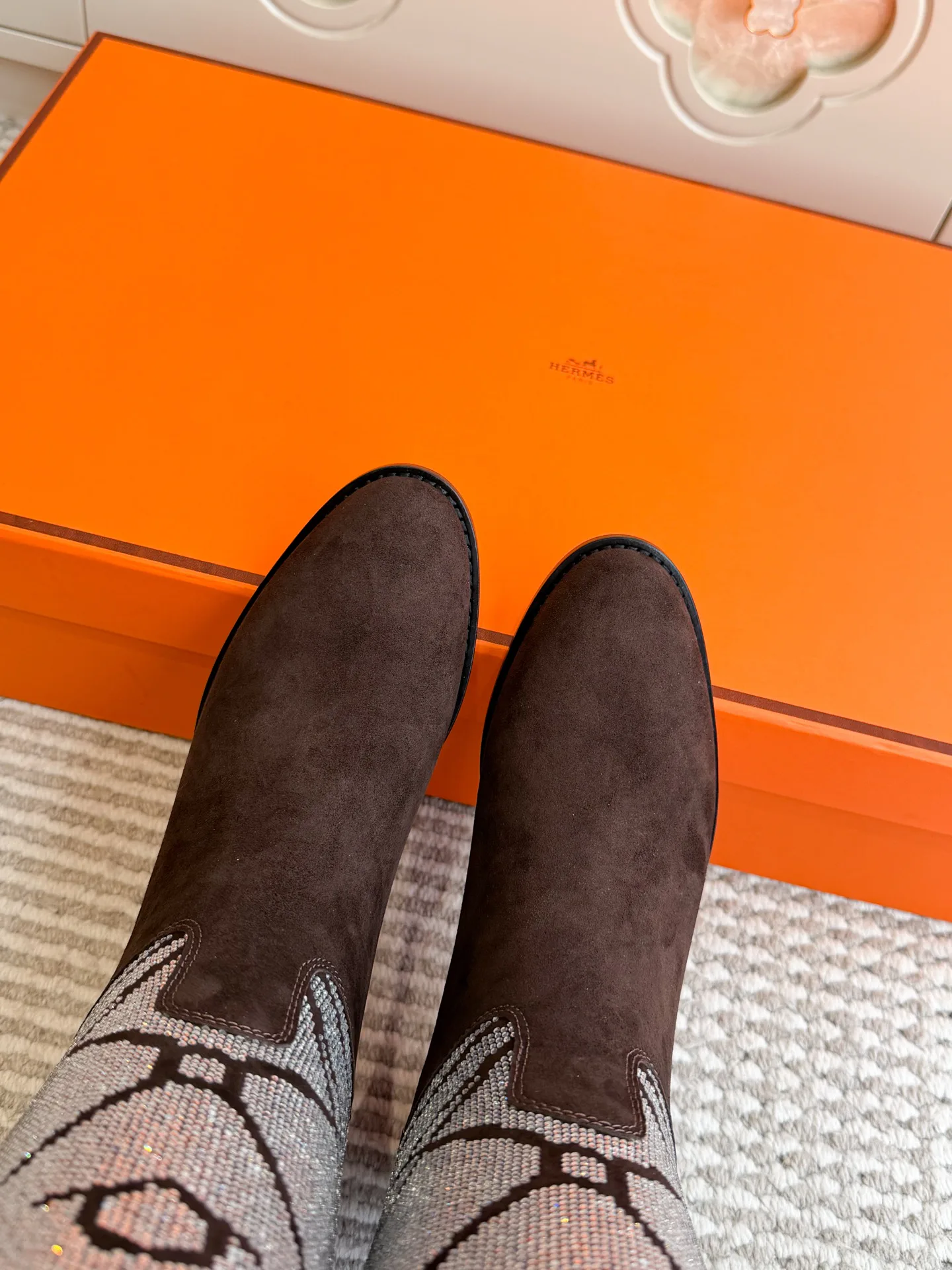 Сапоги Женские Hermes 18146273