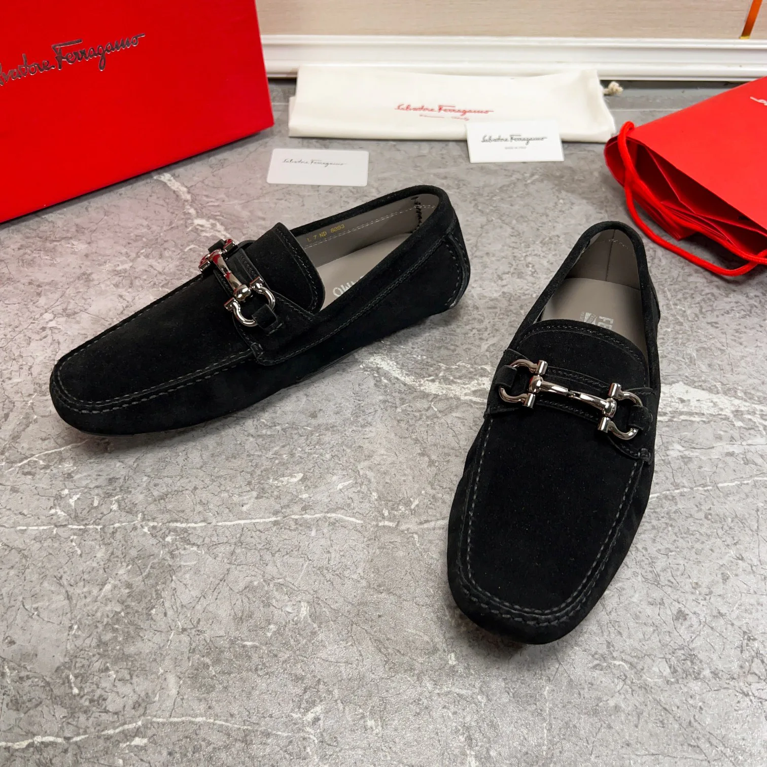 Мокасины Мужские Salvatore Ferragamo 881730