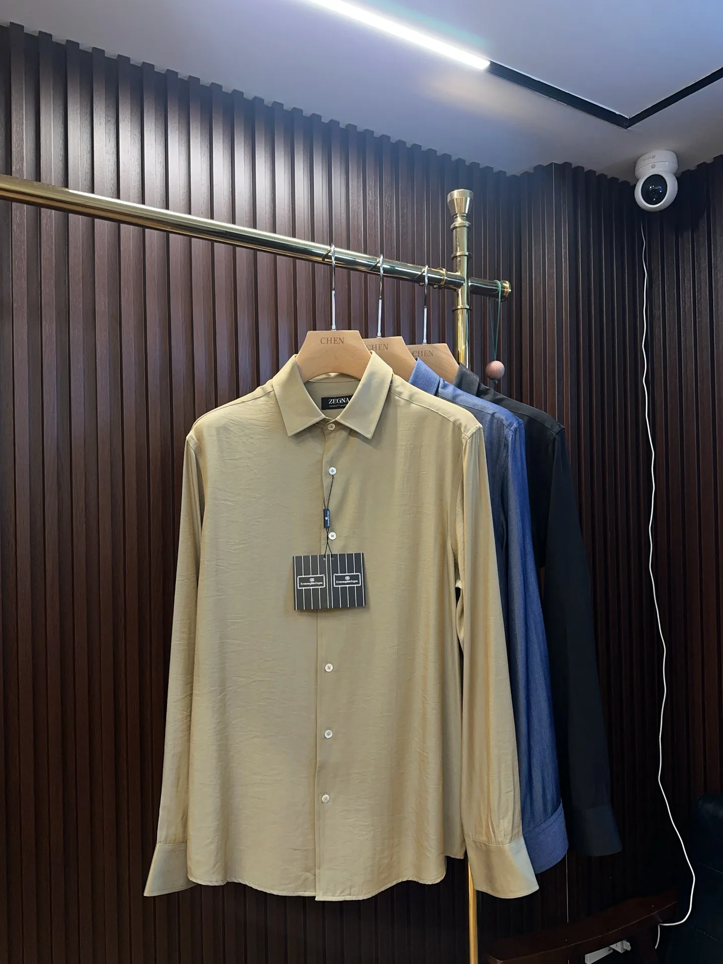 Рубашки Мужские Zegna 11383566