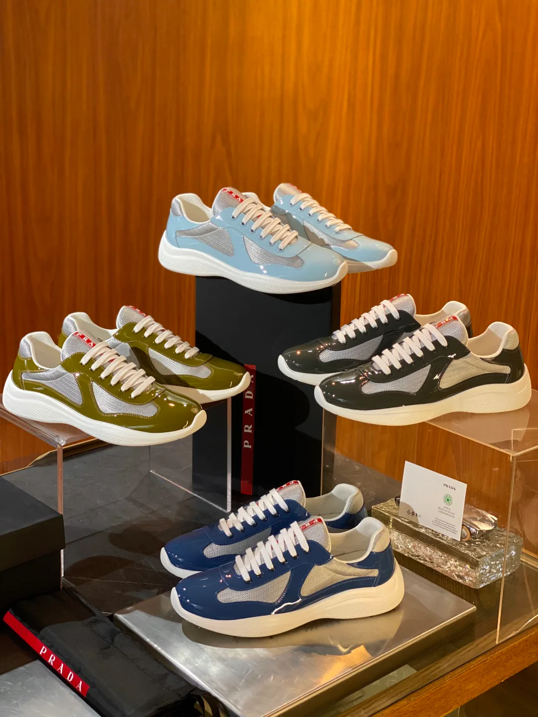 Кроссовки Женские Prada 161055