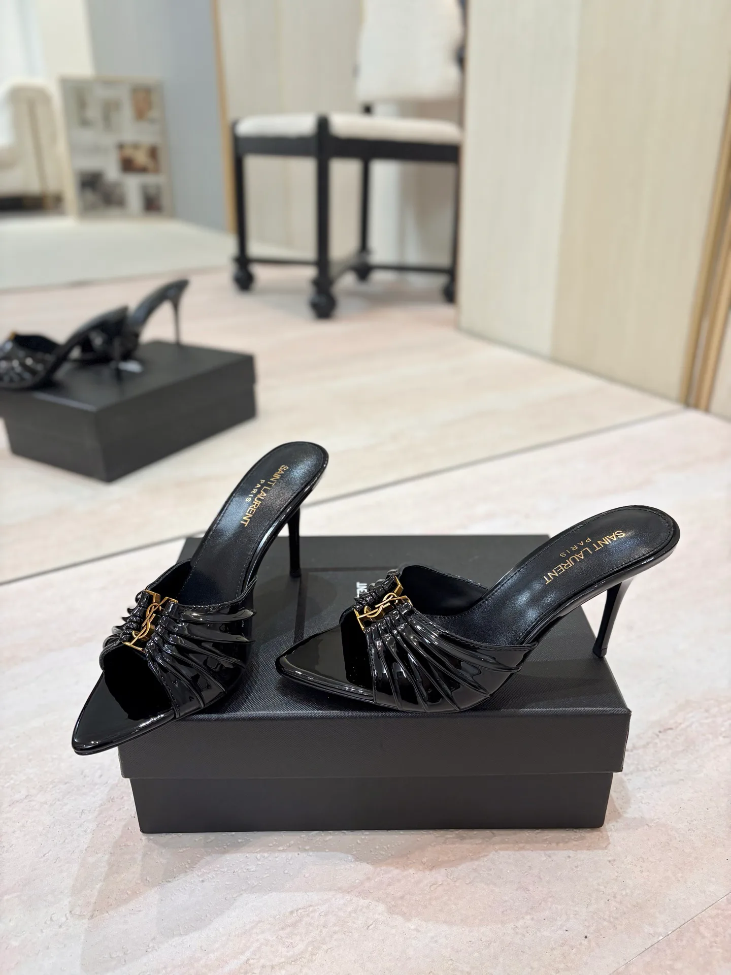 Мюли И Сабо Женские Saint Laurent 17476095