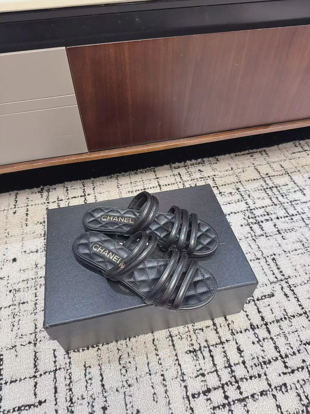 Шлепанцы Женские Chanel 496274