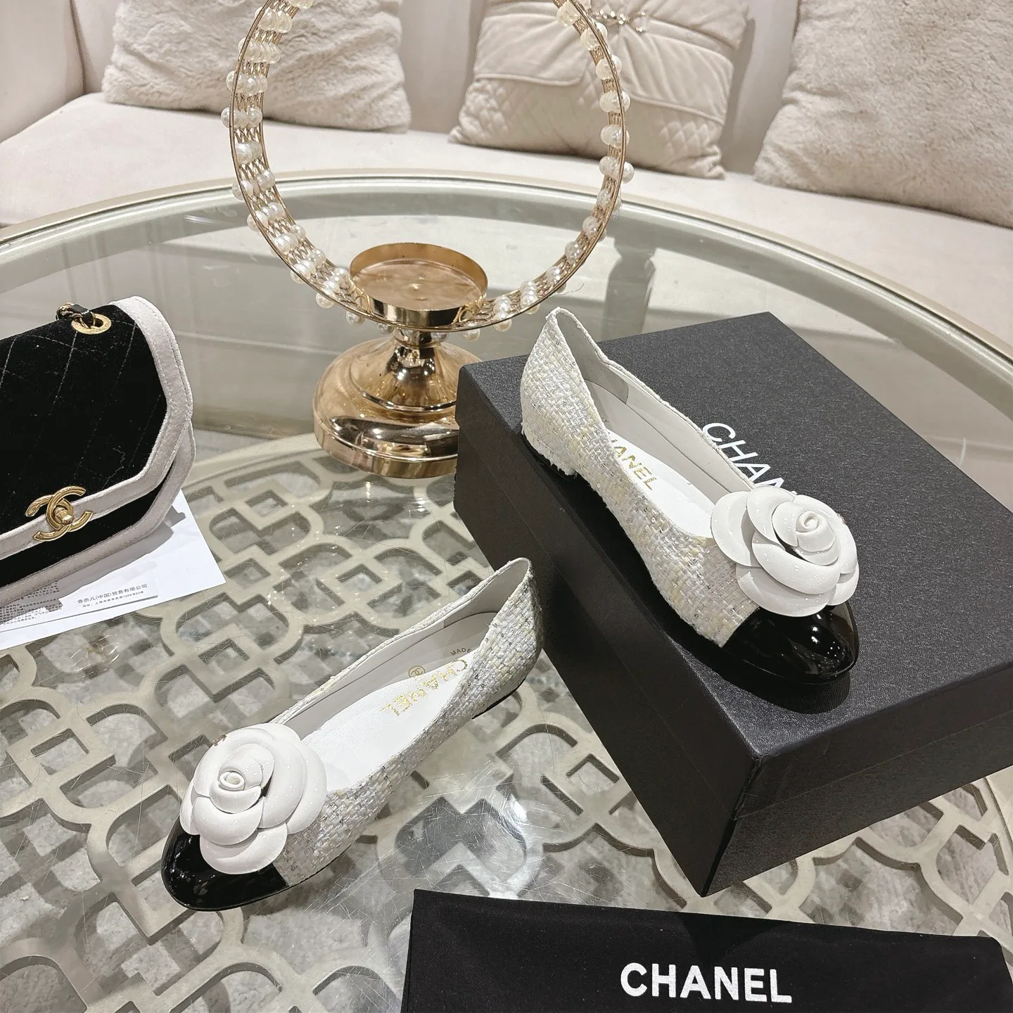 Балетки Женские Chanel 1036101