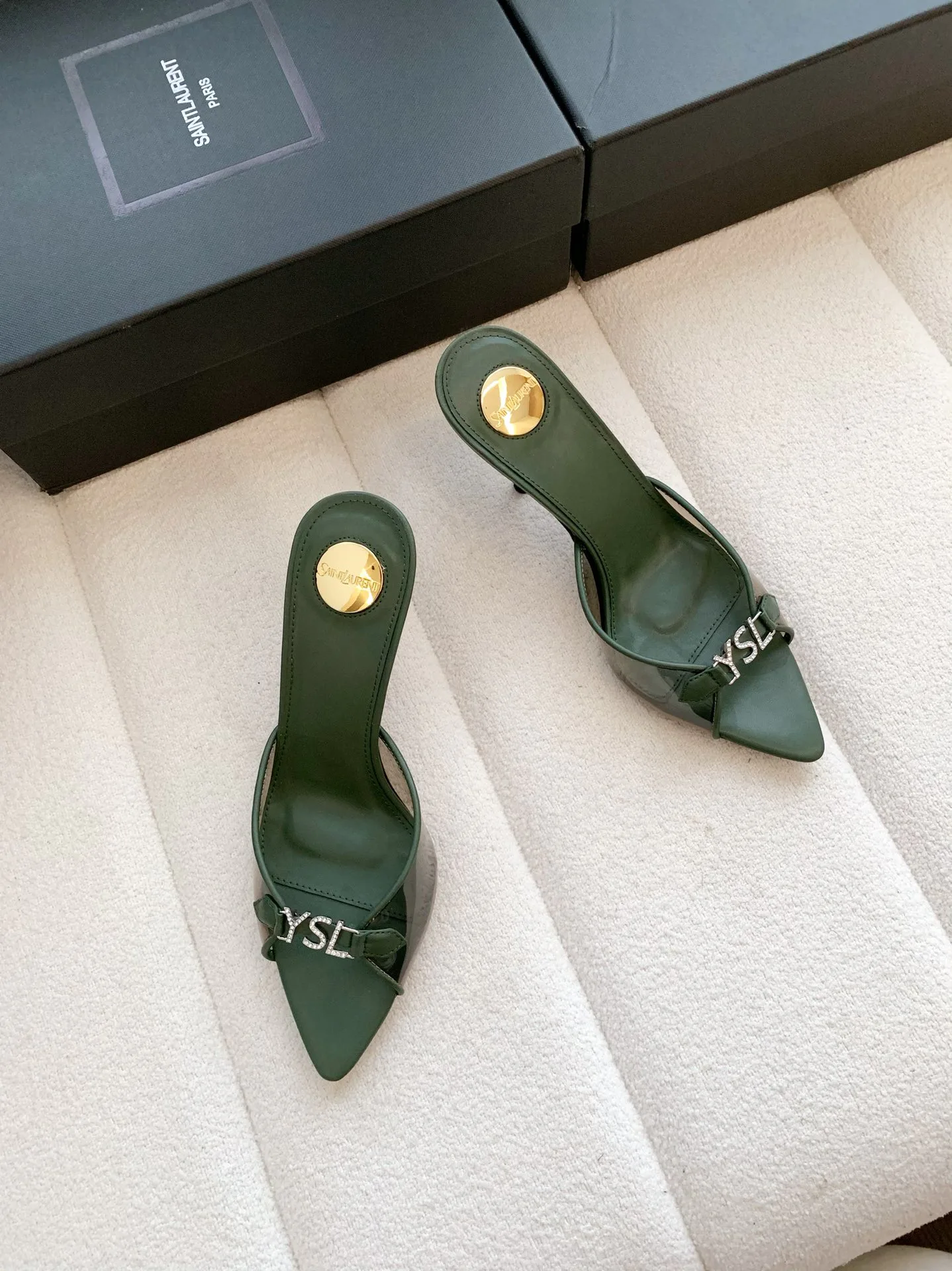 Мюли И Сабо Женские Saint Laurent 17371771