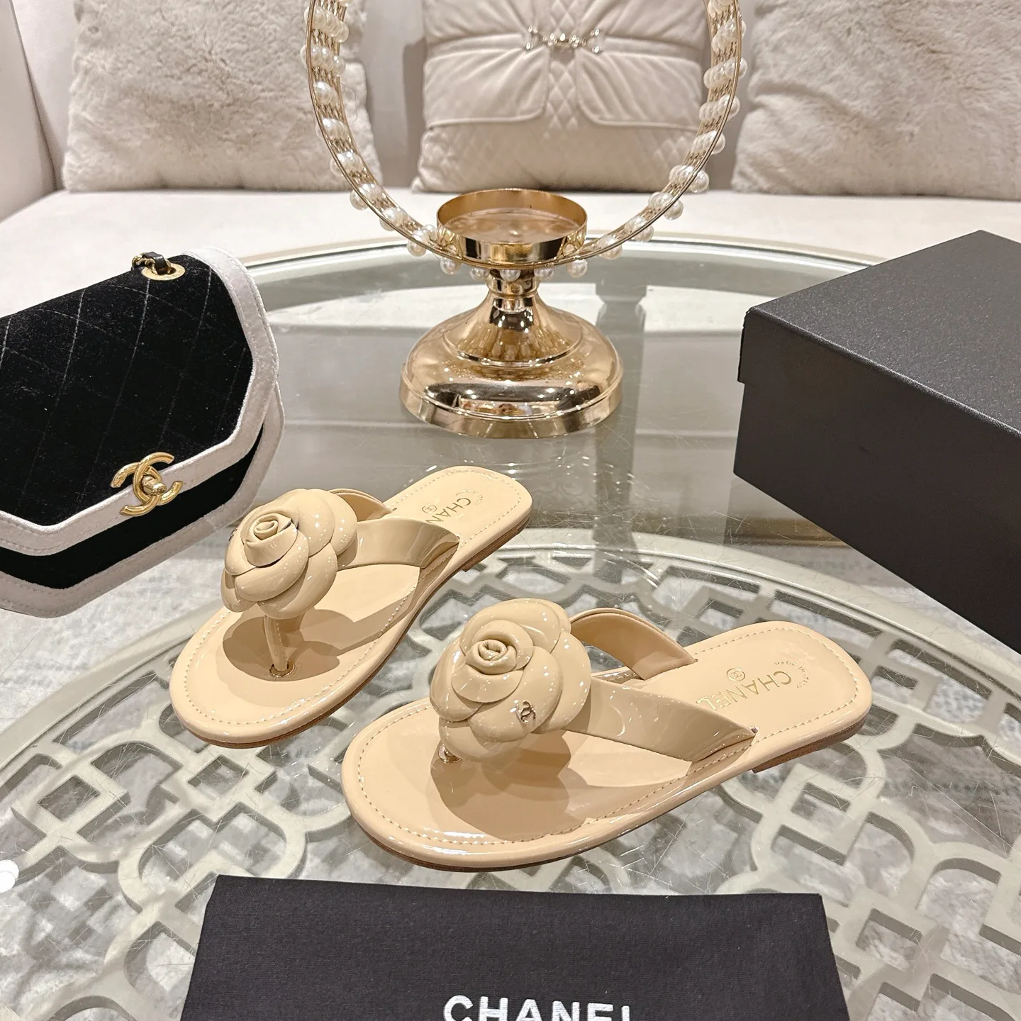 Шлепанцы Женские Chanel 918275