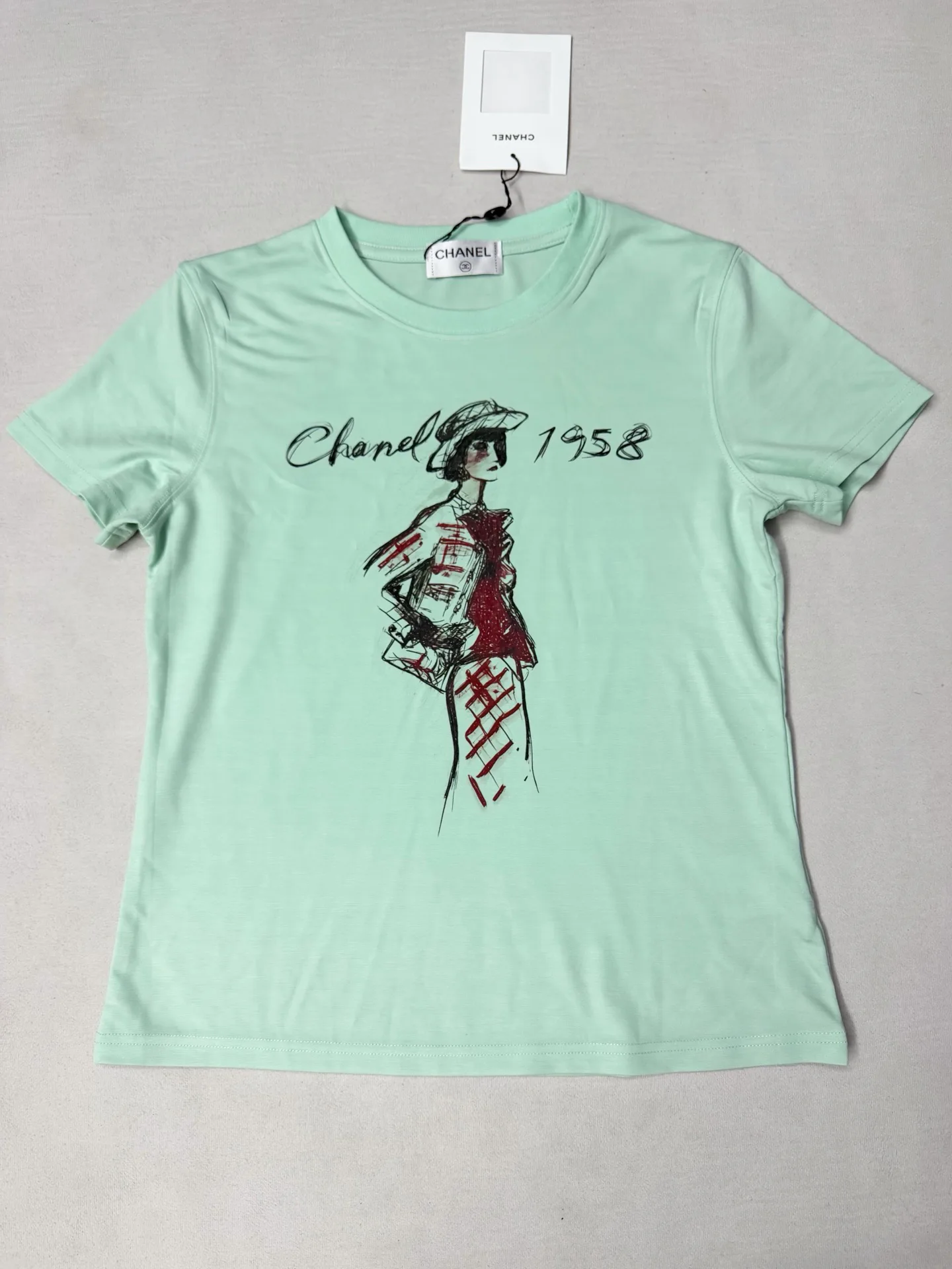 Футболки Женские Chanel 13076359