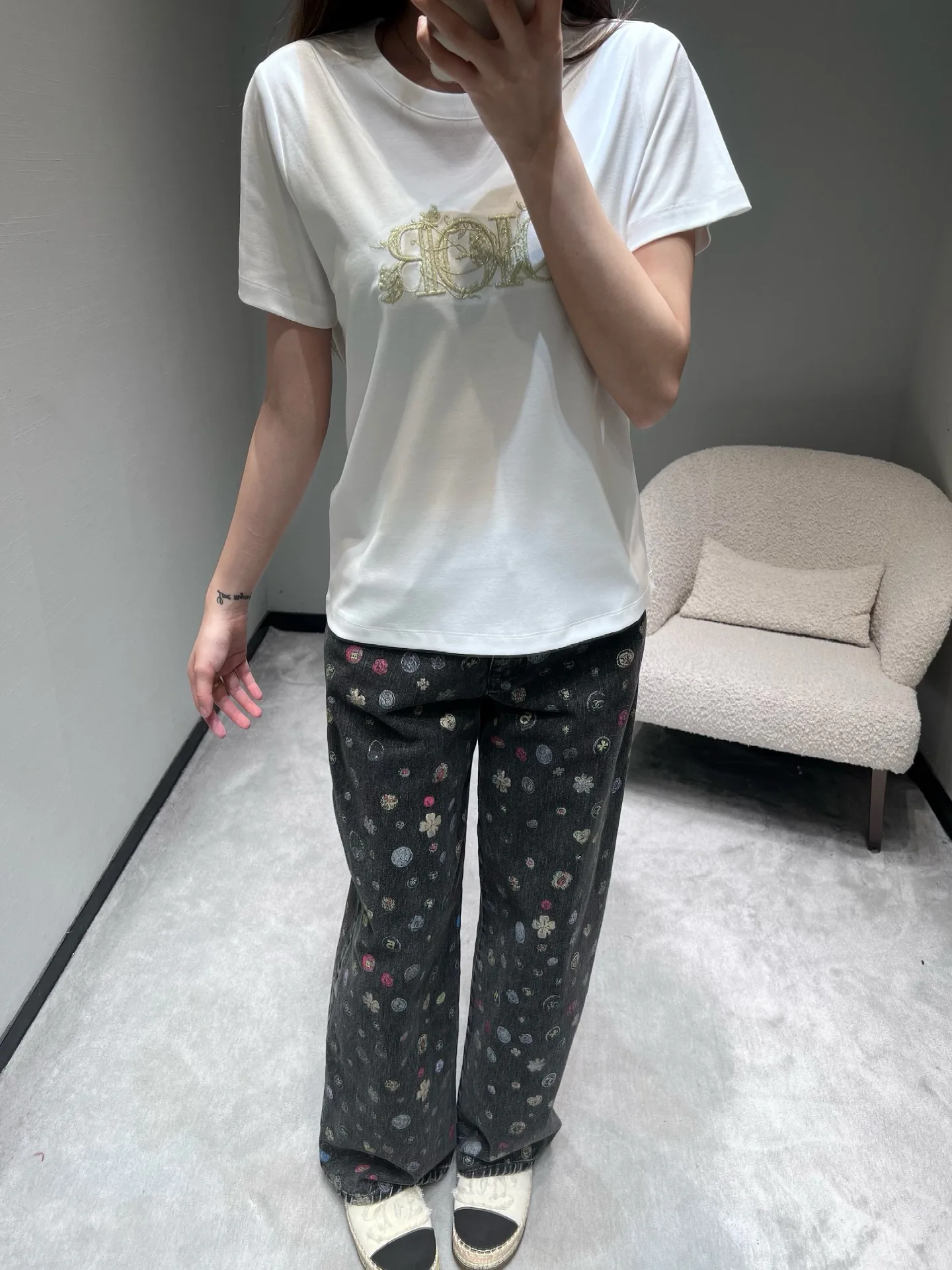 Футболки Женские Christian Dior 1144179