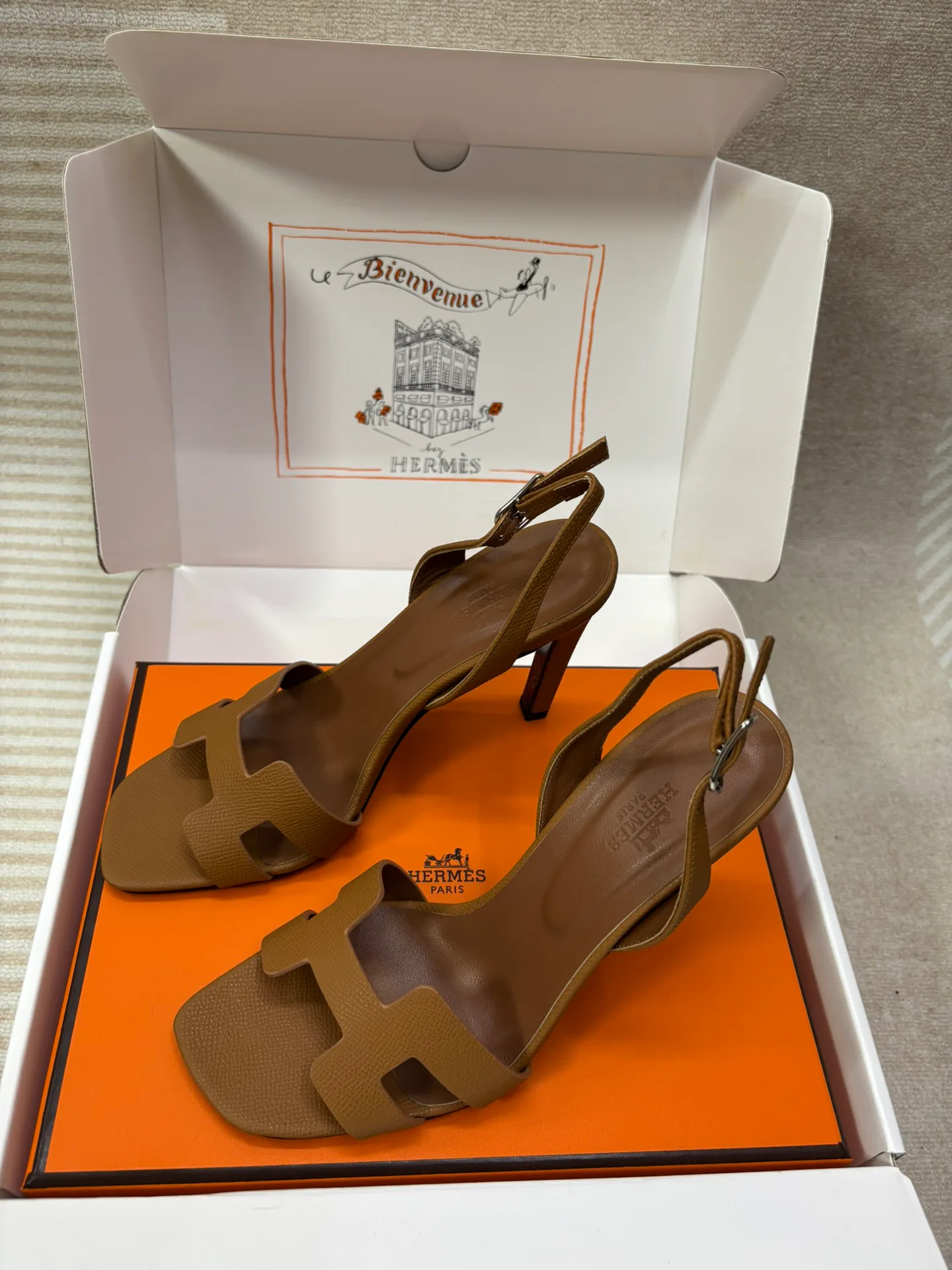 Босоножки Женские Hermes 12597658