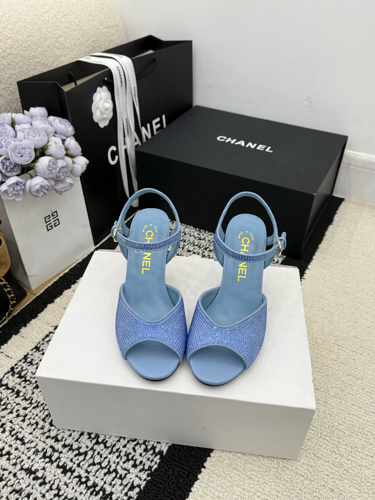 Босоножки Женские Chanel 1224398