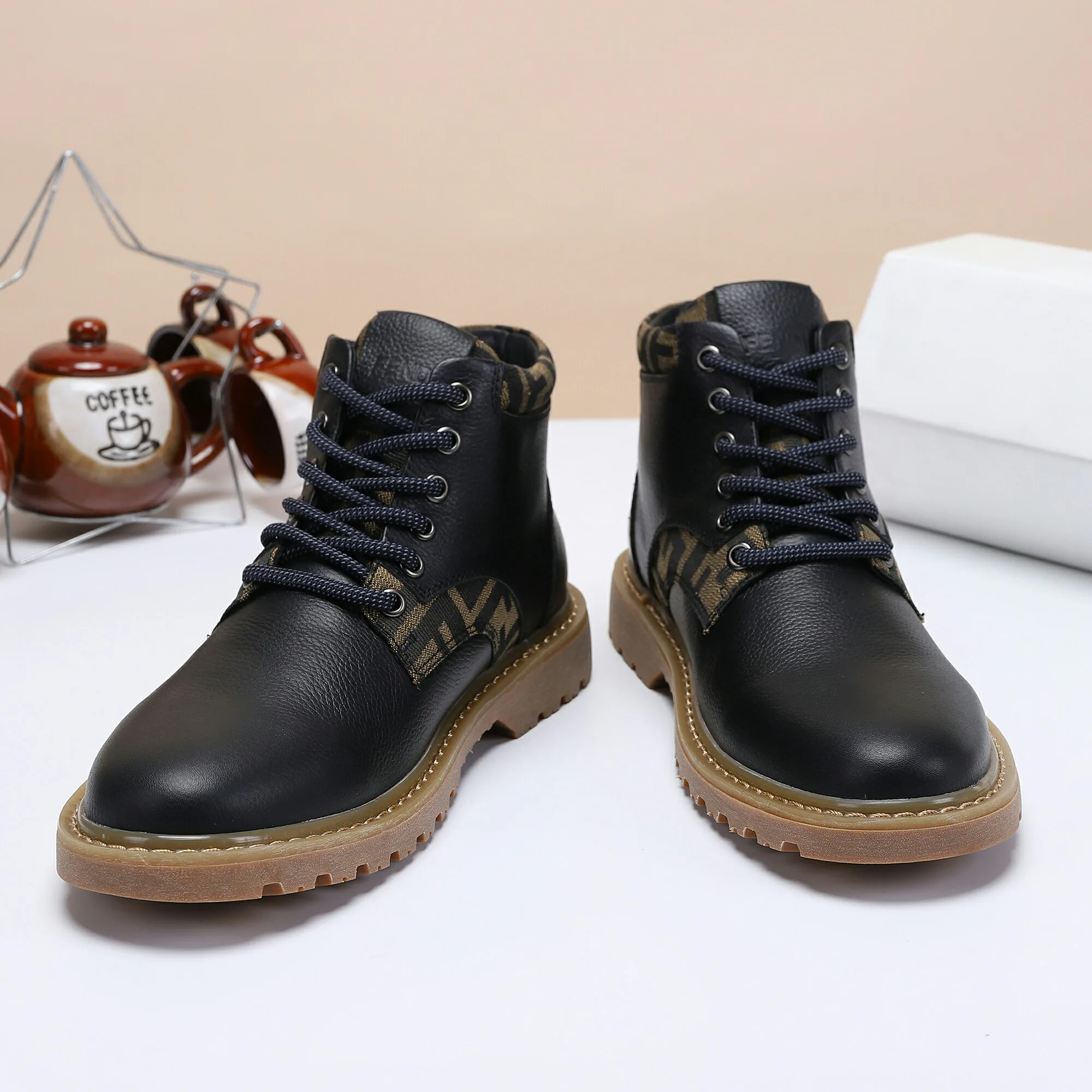 Ботинки Мужские Fendi 1062403