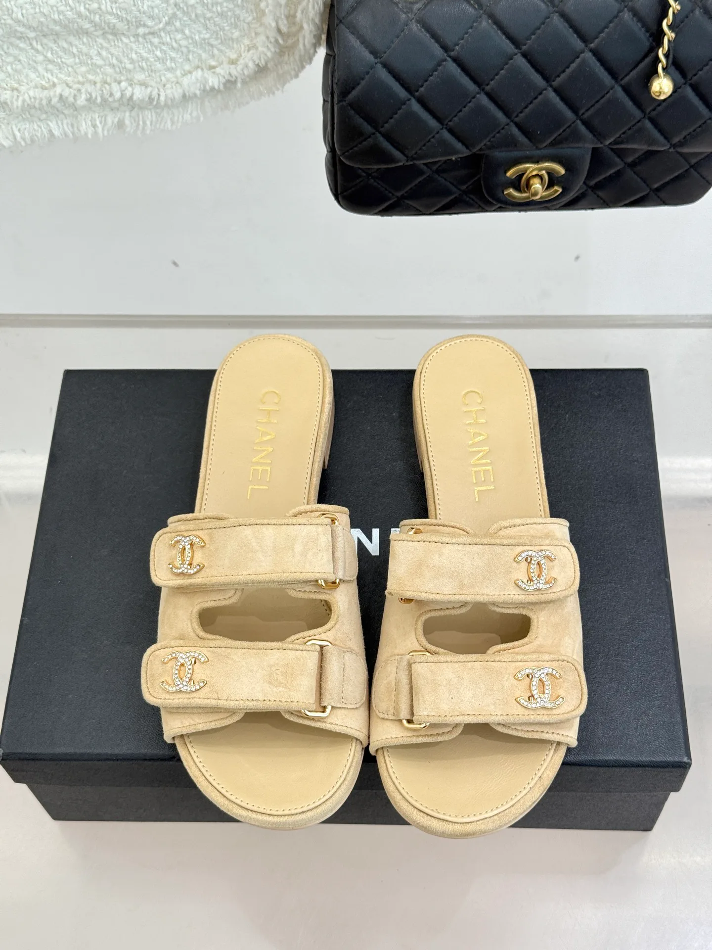 Шлепанцы Женские Chanel 1885754