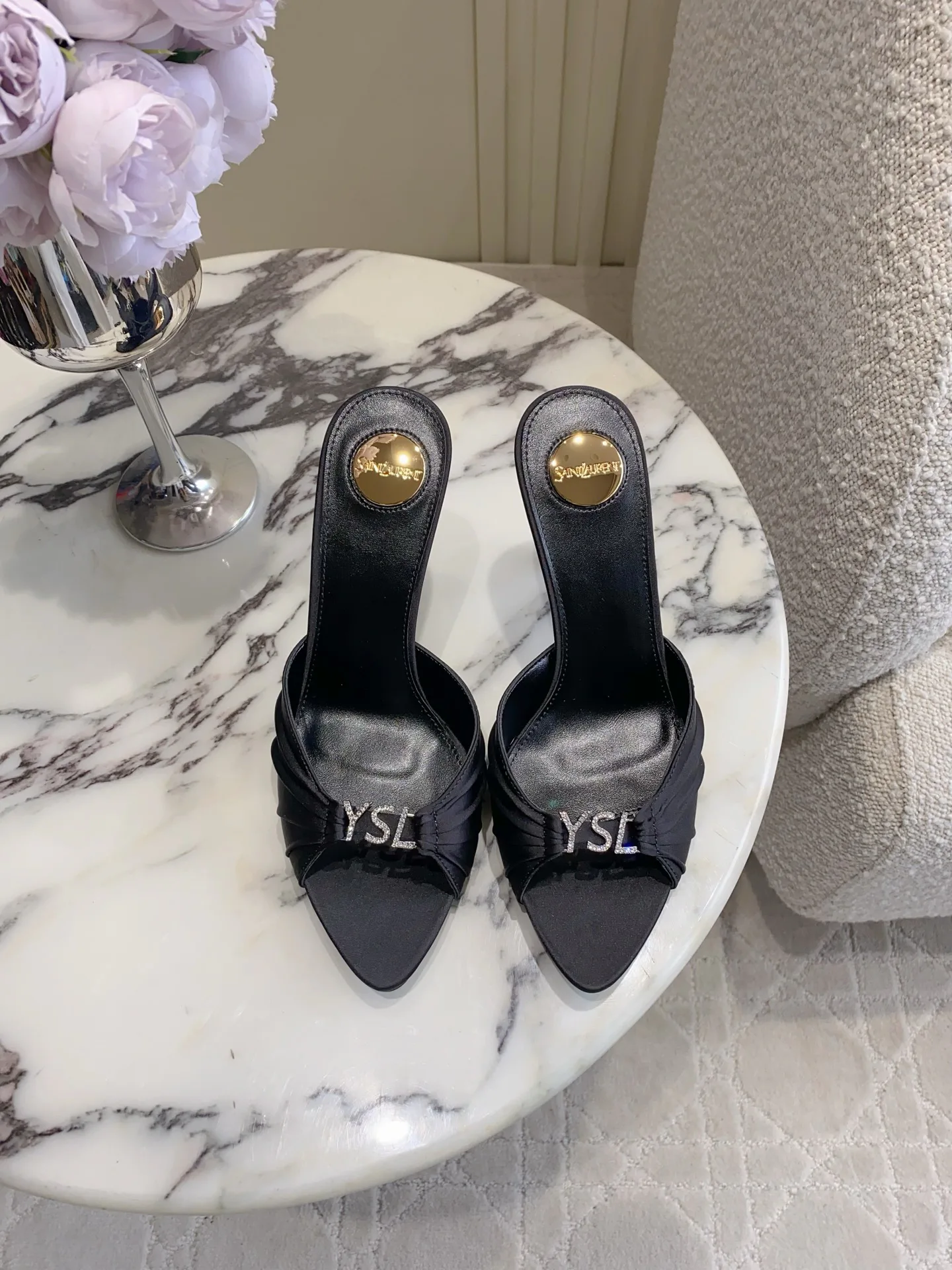 Босоножки Женские Saint Laurent 13332004