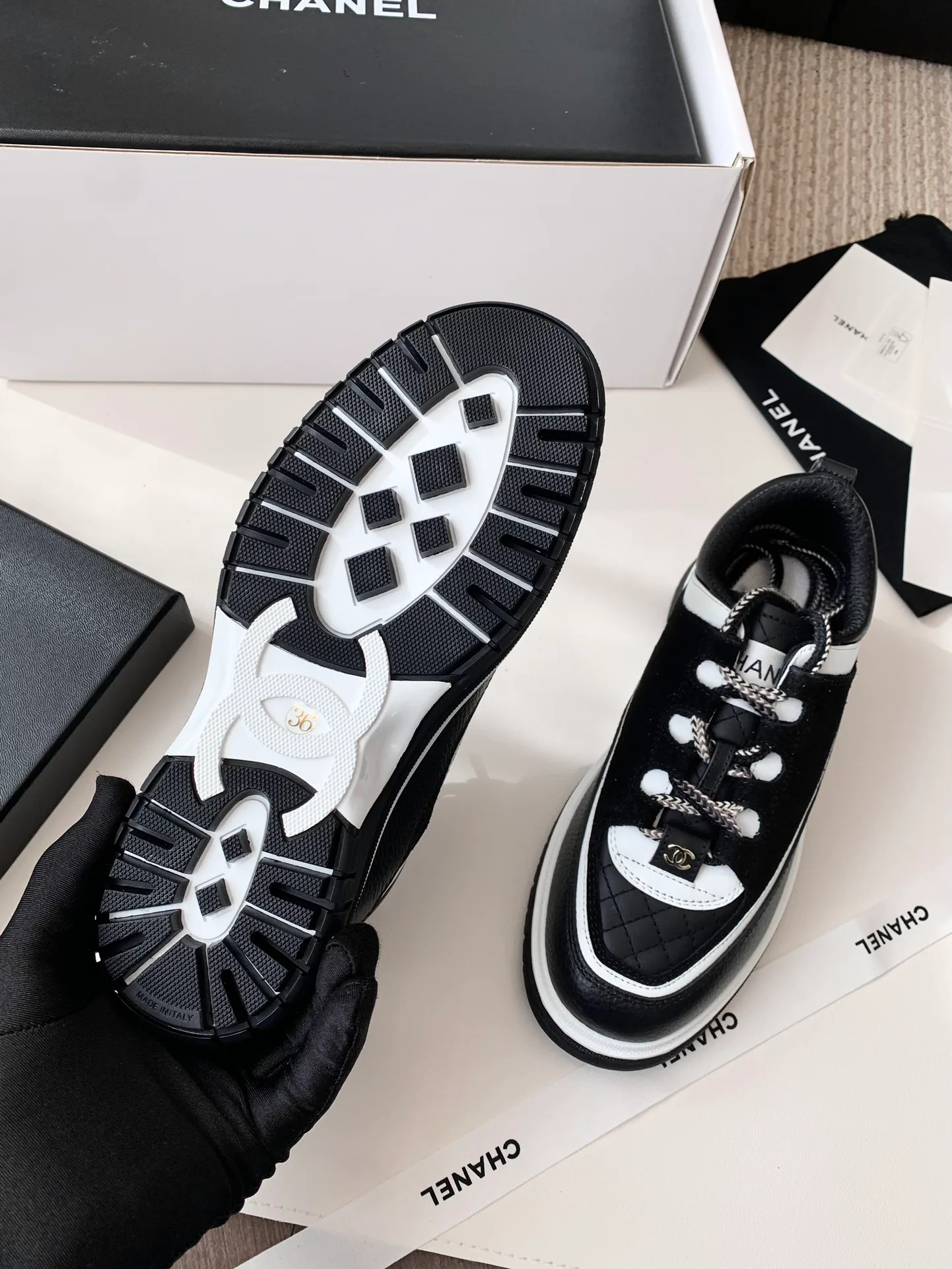 Кроссовки Женские Chanel 206677