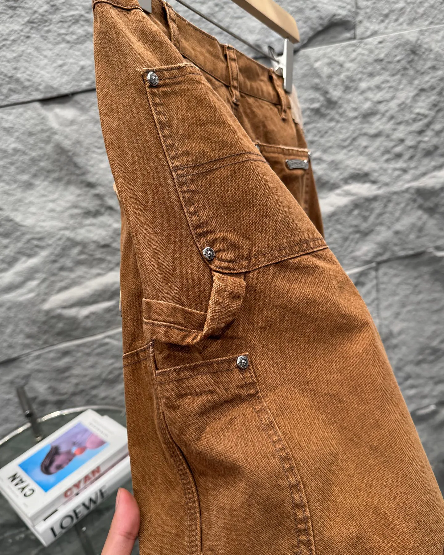 Джинсы Женские Chrome Hearts 214234