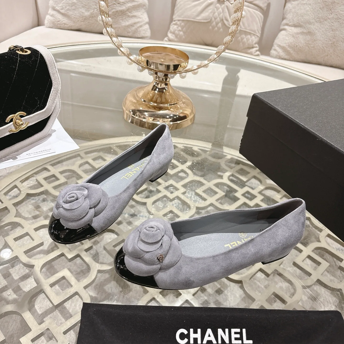 Балетки Женские Chanel 1036104