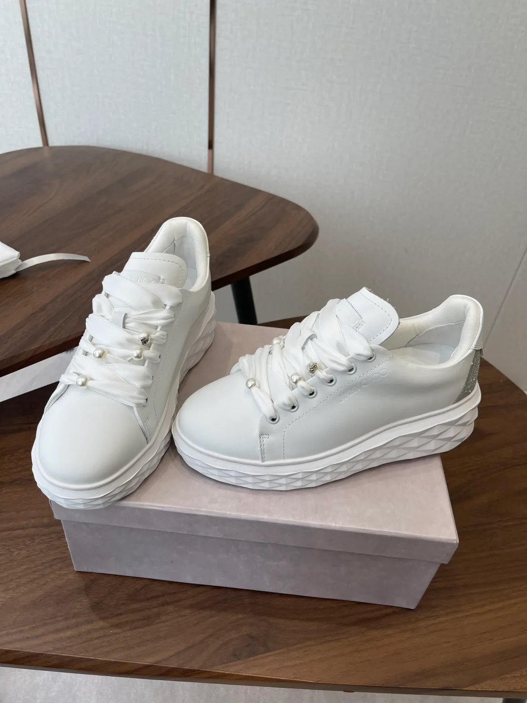 Кеды Женские Jimmy Choo 1021426