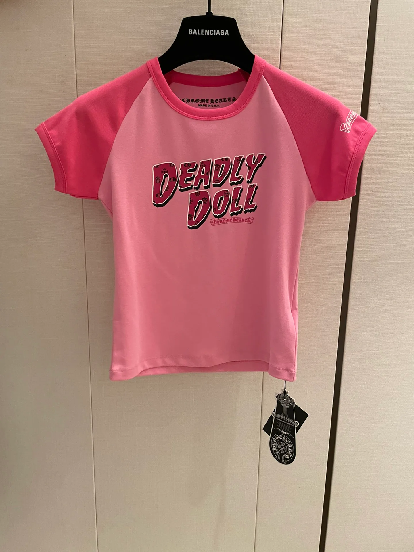 Футболки Женские Chrome Hearts 4929738