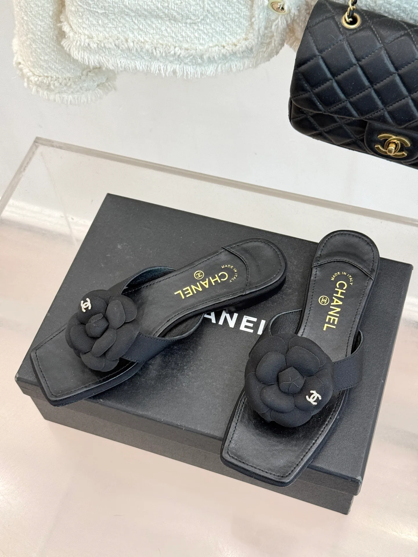 Шлепанцы Женские Chanel 13151668