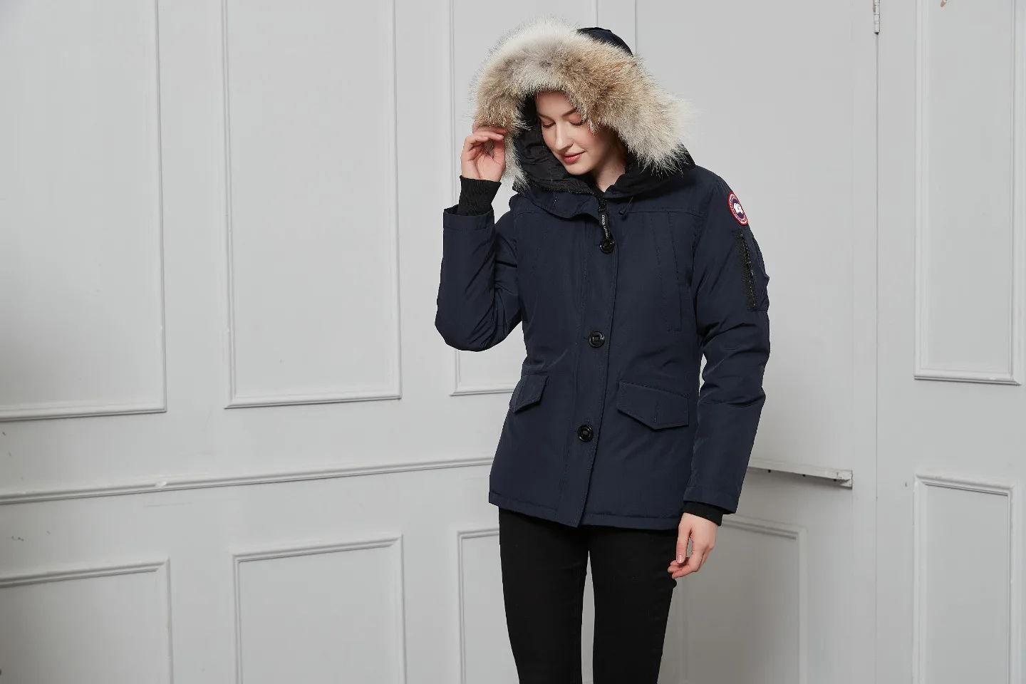 Куртки И Пуховики Женские Canada Goose 1773227