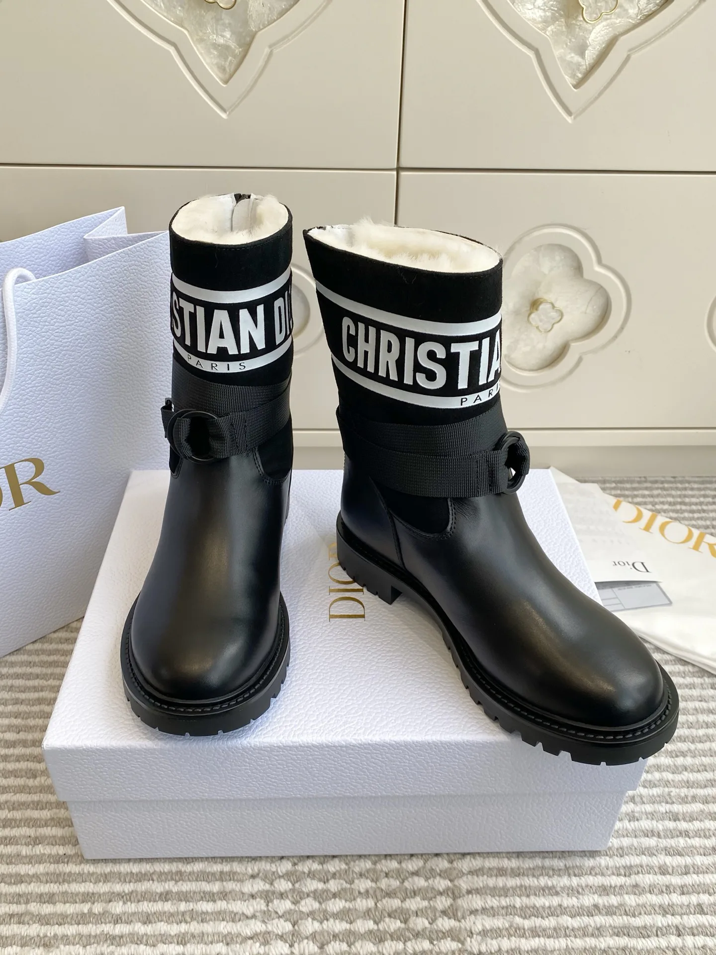 Ботинки Женские Christian Dior 523283