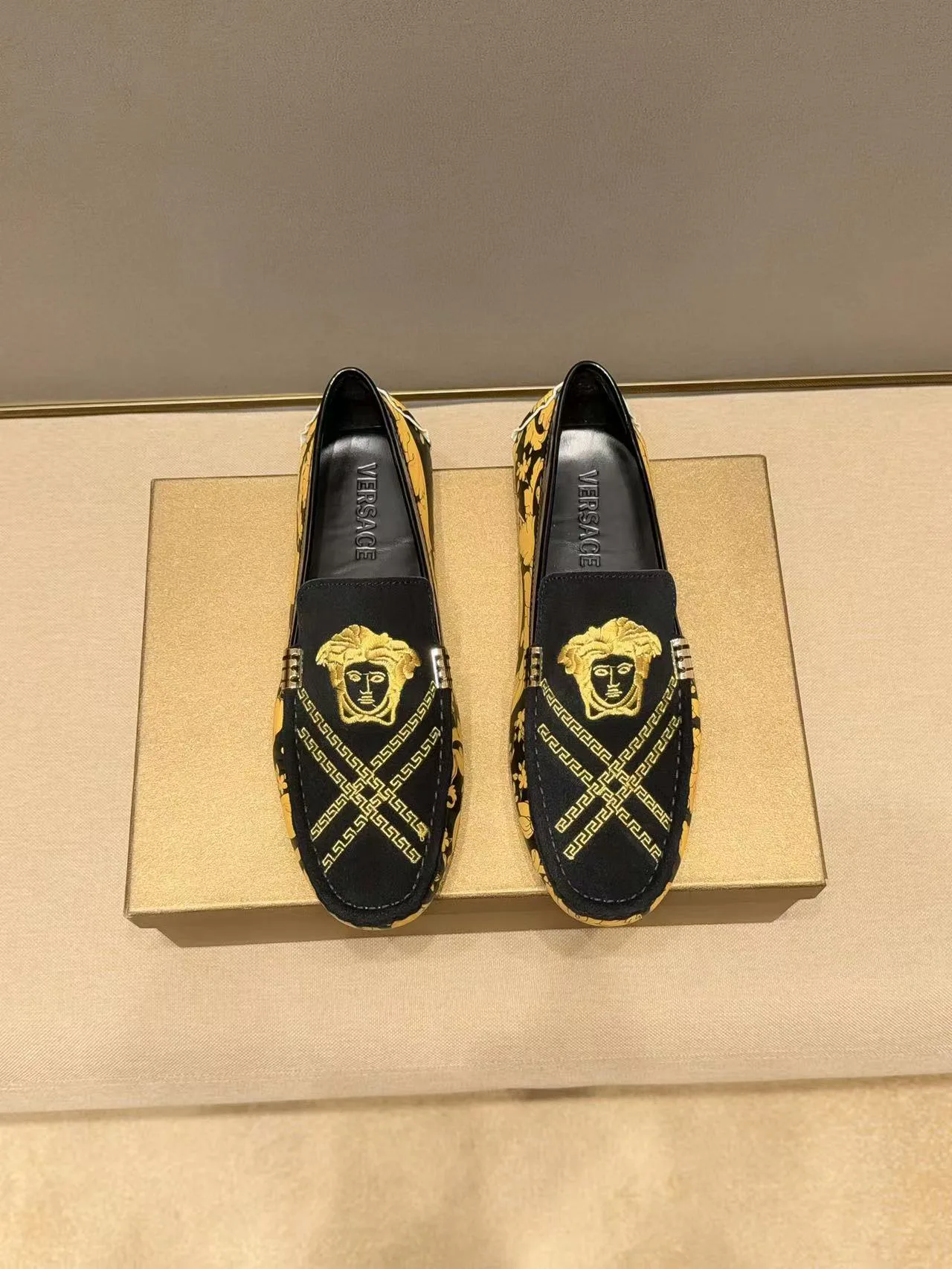 Мокасины Мужские Versace 1642318