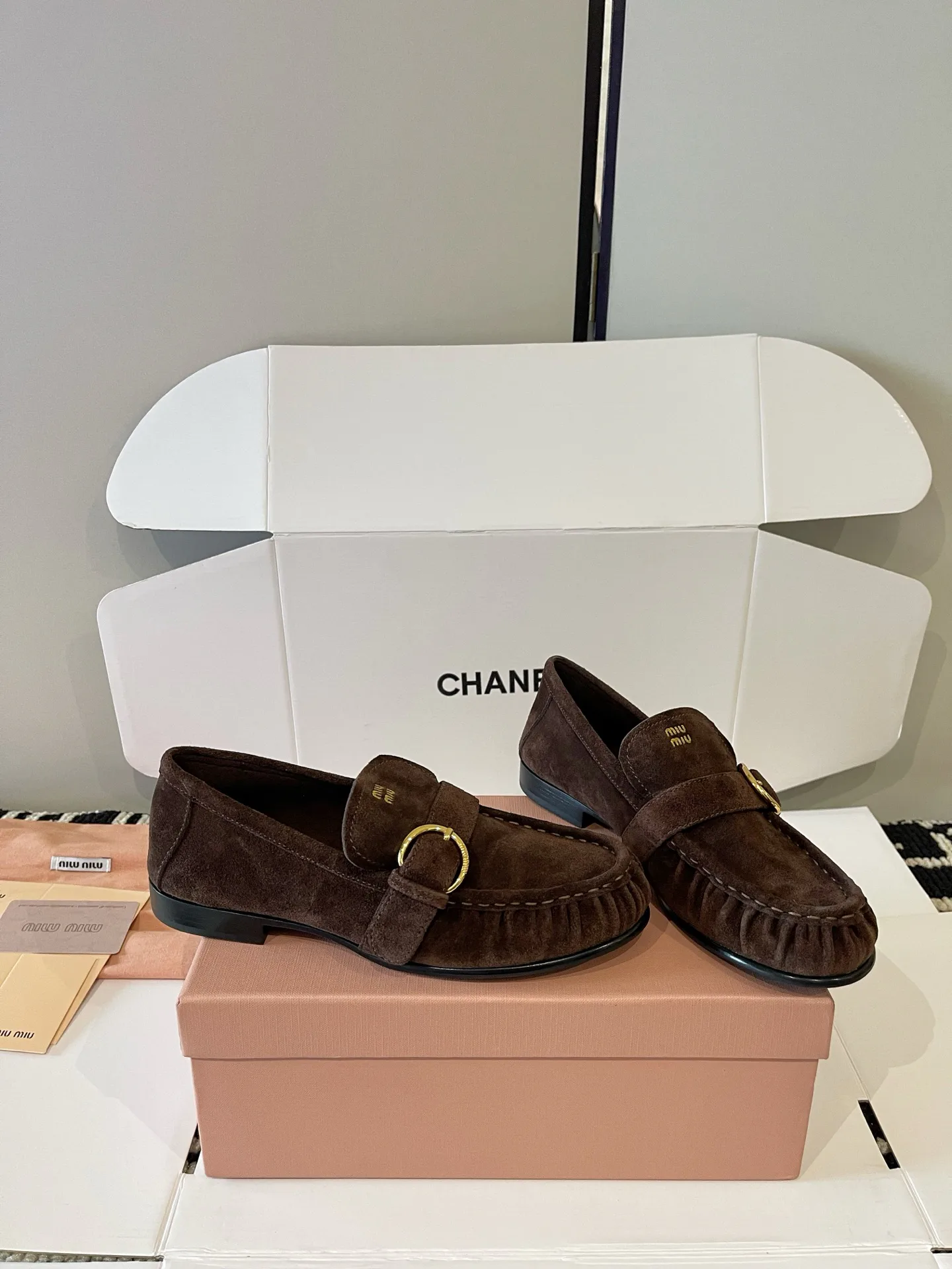 Лоферы И Мокасины Женские Miu Miu 18283629