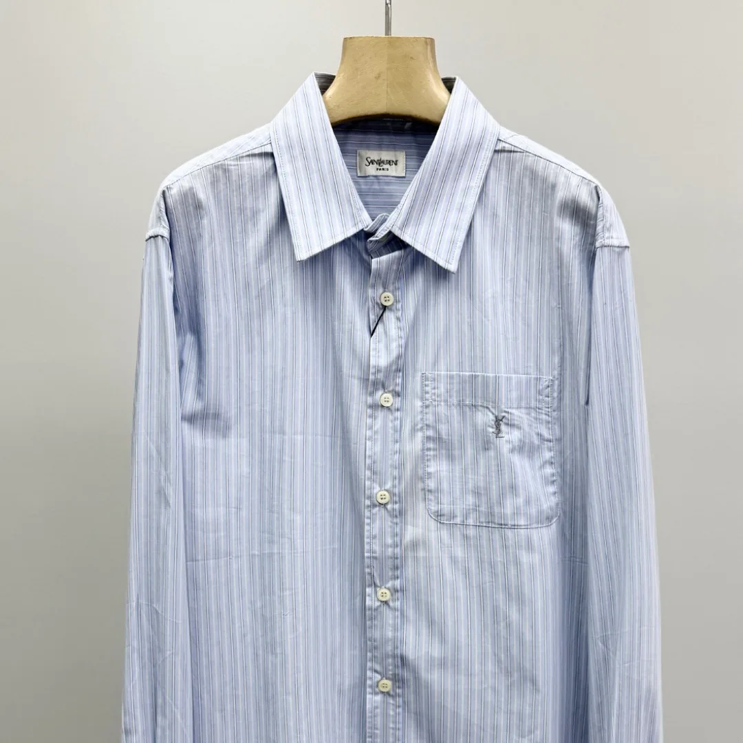 Рубашки Мужские Saint Laurent 13274457