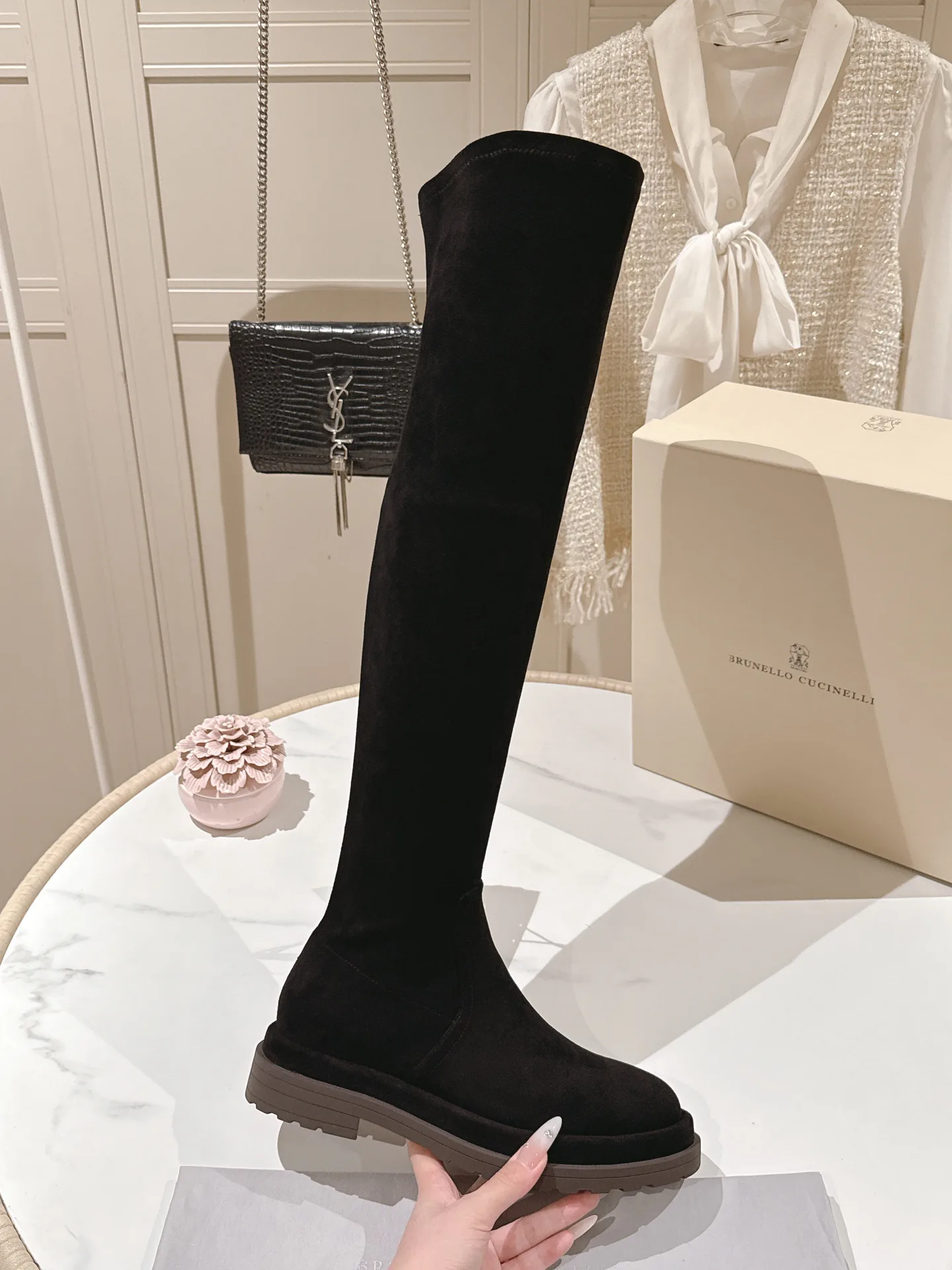 Сапоги Женские Brunello Cucinelli 18217315