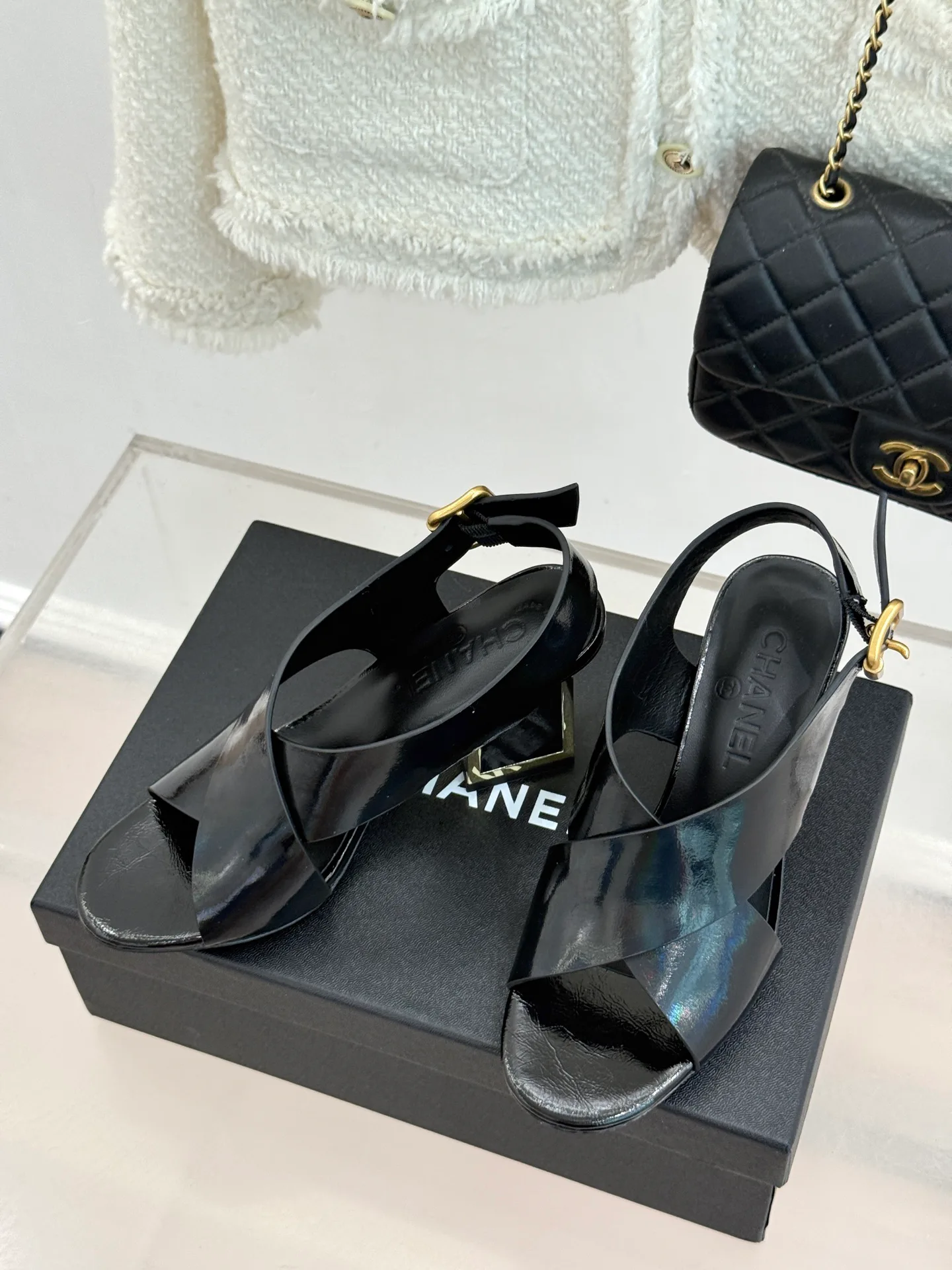 Босоножки Женские Chanel 13269261