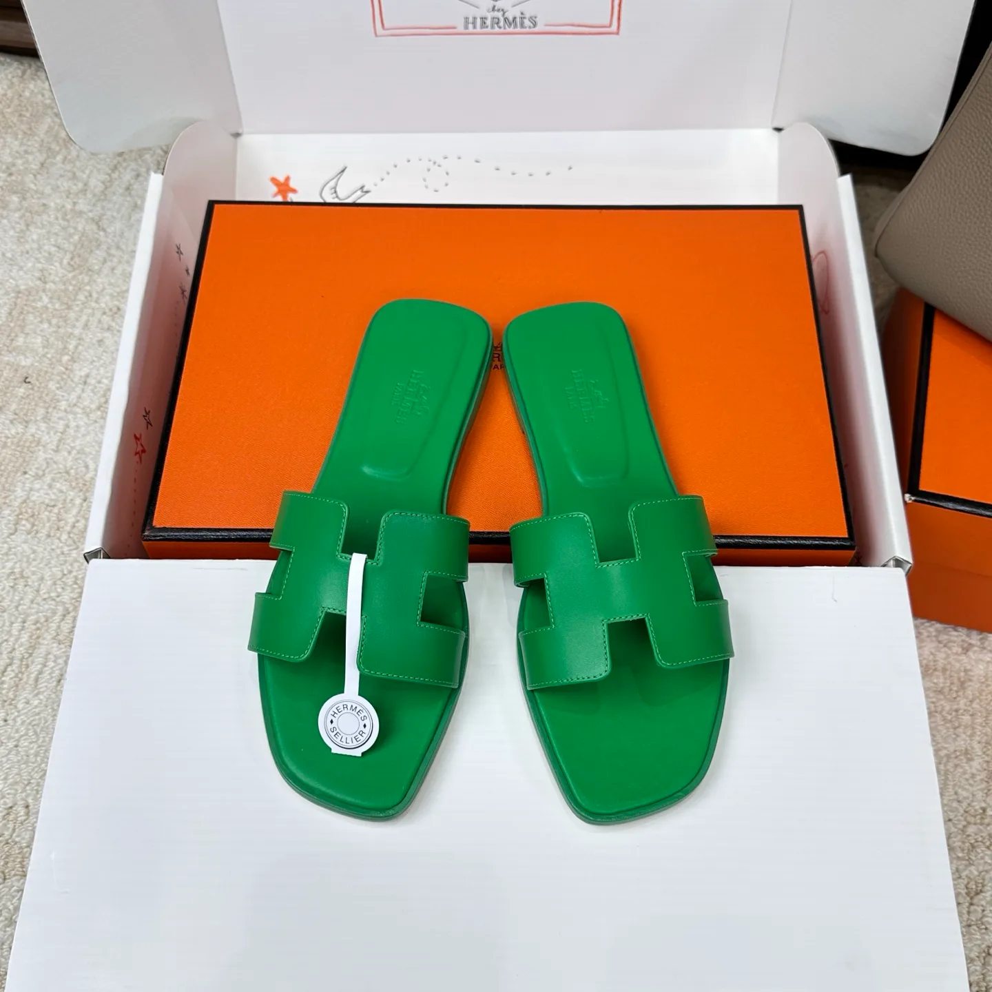 Шлепанцы Женские Hermes 3043260