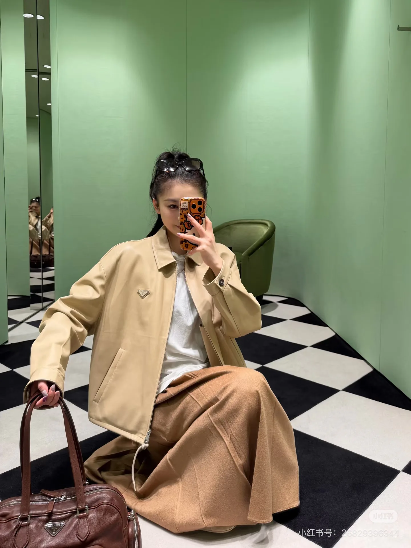 Куртки И Пуховики Женские Prada 1291836