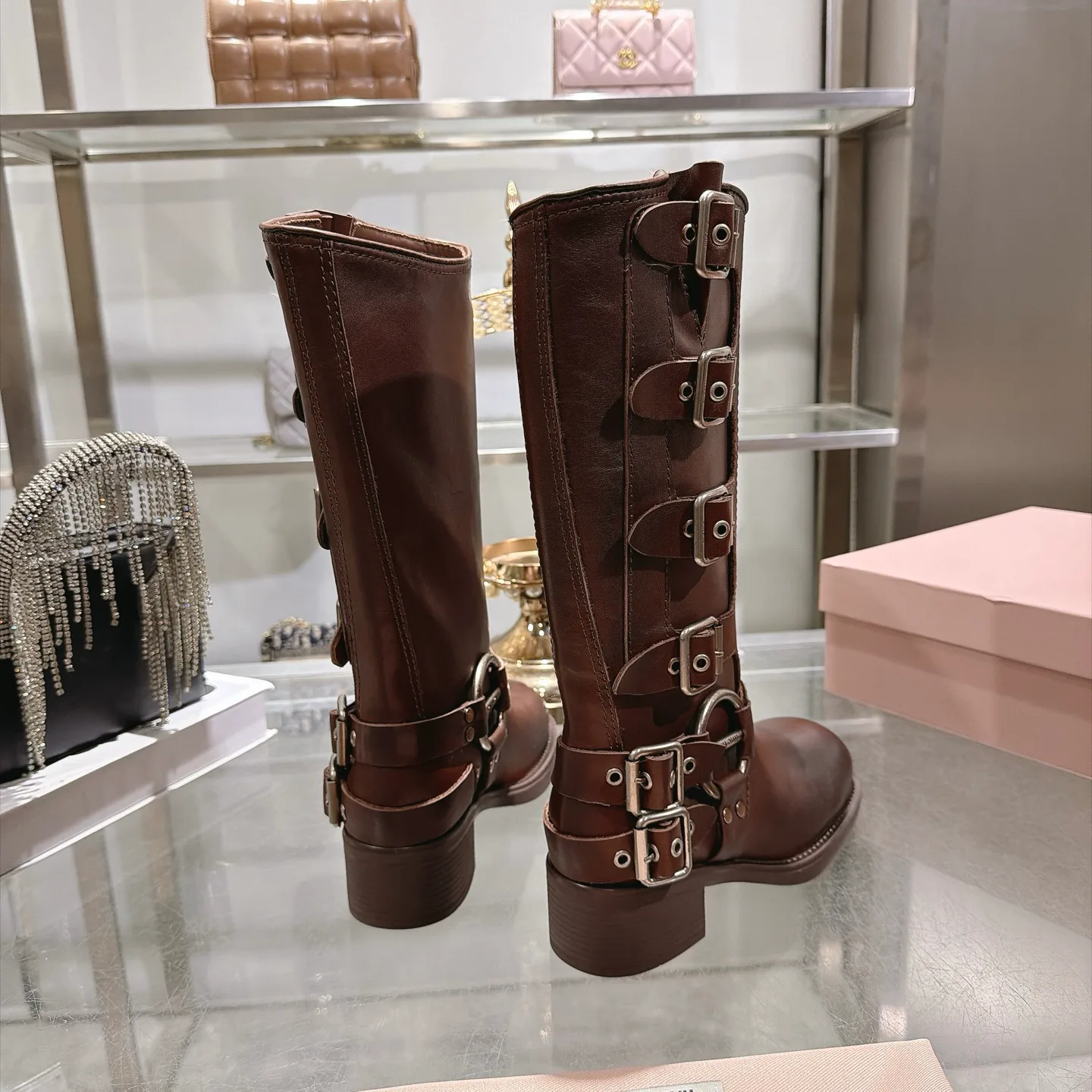 Сапоги Женские Miu Miu 18025421