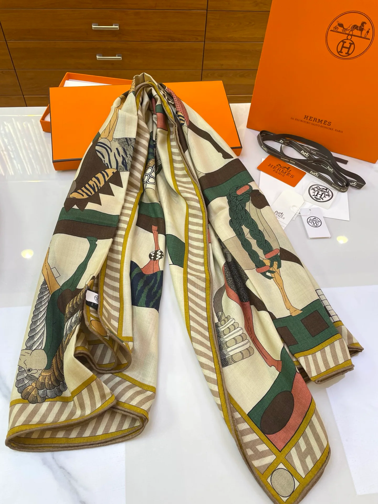 Шарфы Hermes 210266