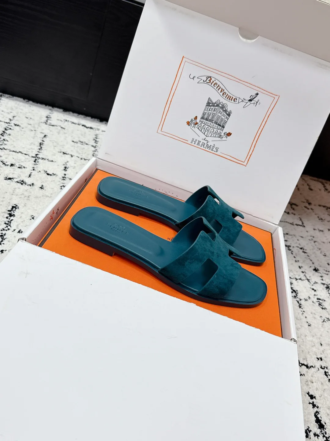 Шлепанцы Женские Hermes 814543