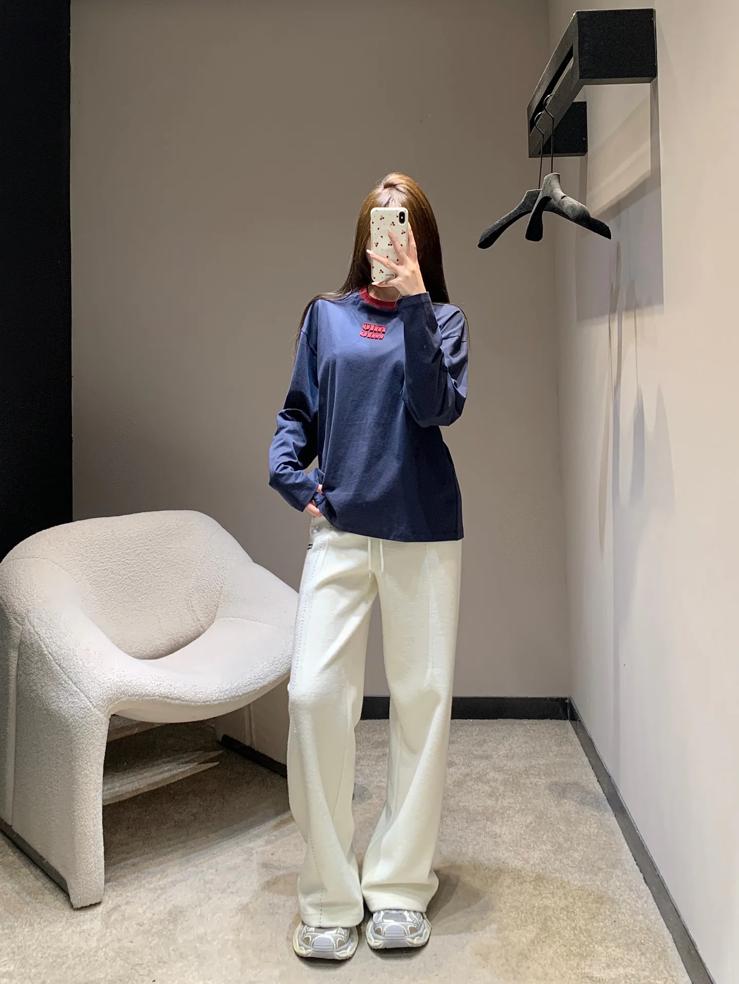 Лонгсливы Женские Miu Miu 1144154