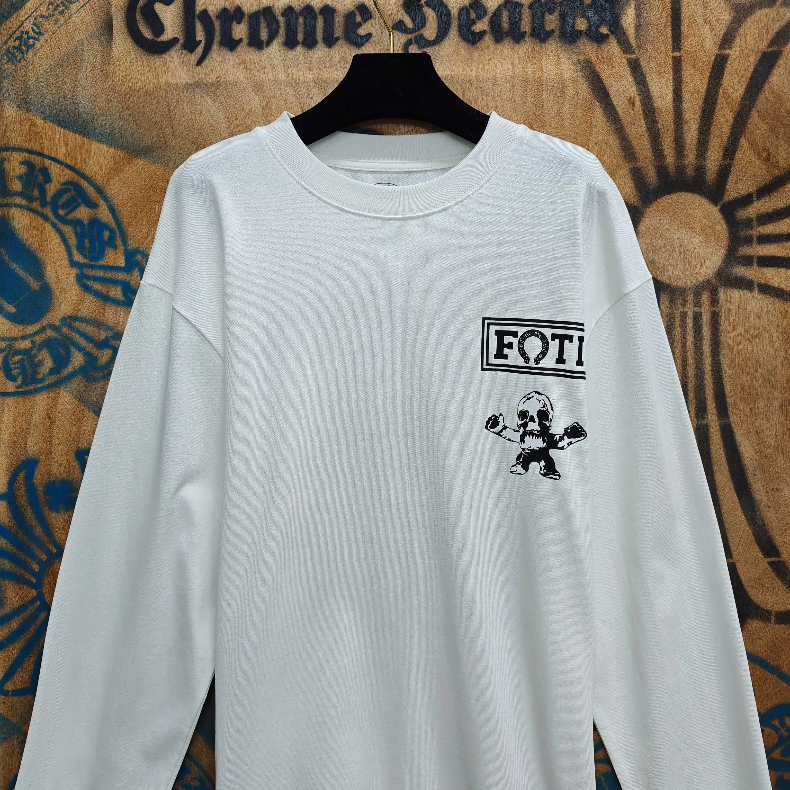 Лонгсливы Мужские Chrome Hearts 11808783