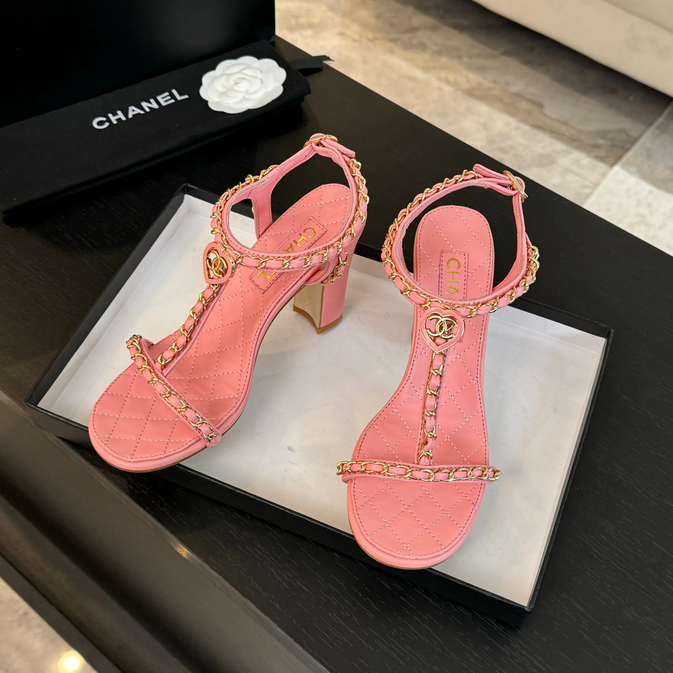 Босоножки Женские Chanel 11414406