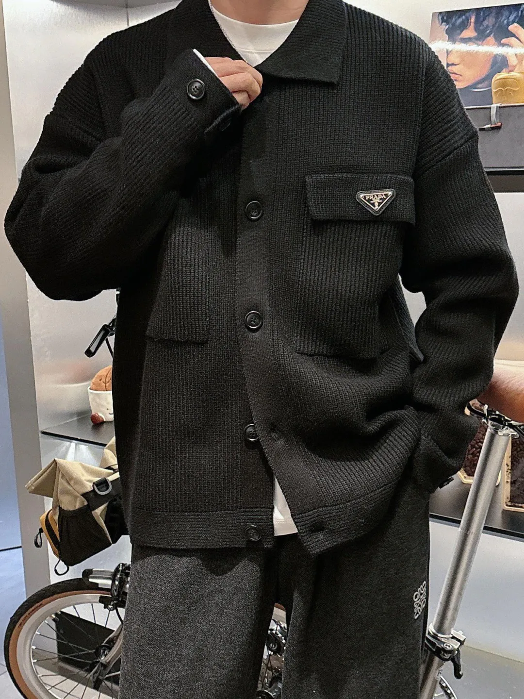 Куртки И Пуховики Мужские Prada 259434