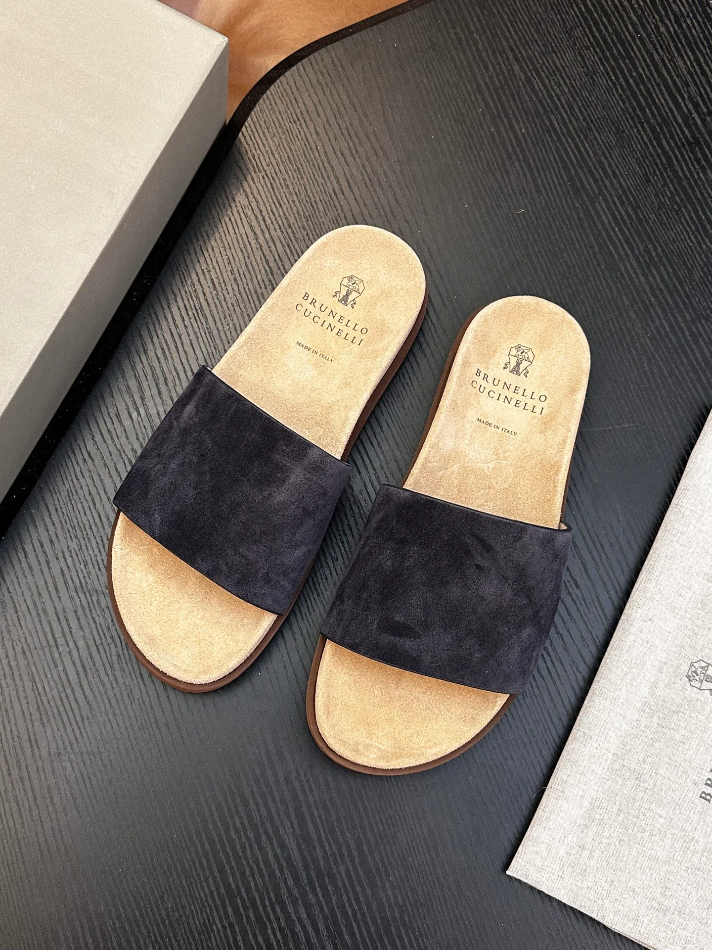 Тапочки Мужские Brunello Cucinelli 14548931