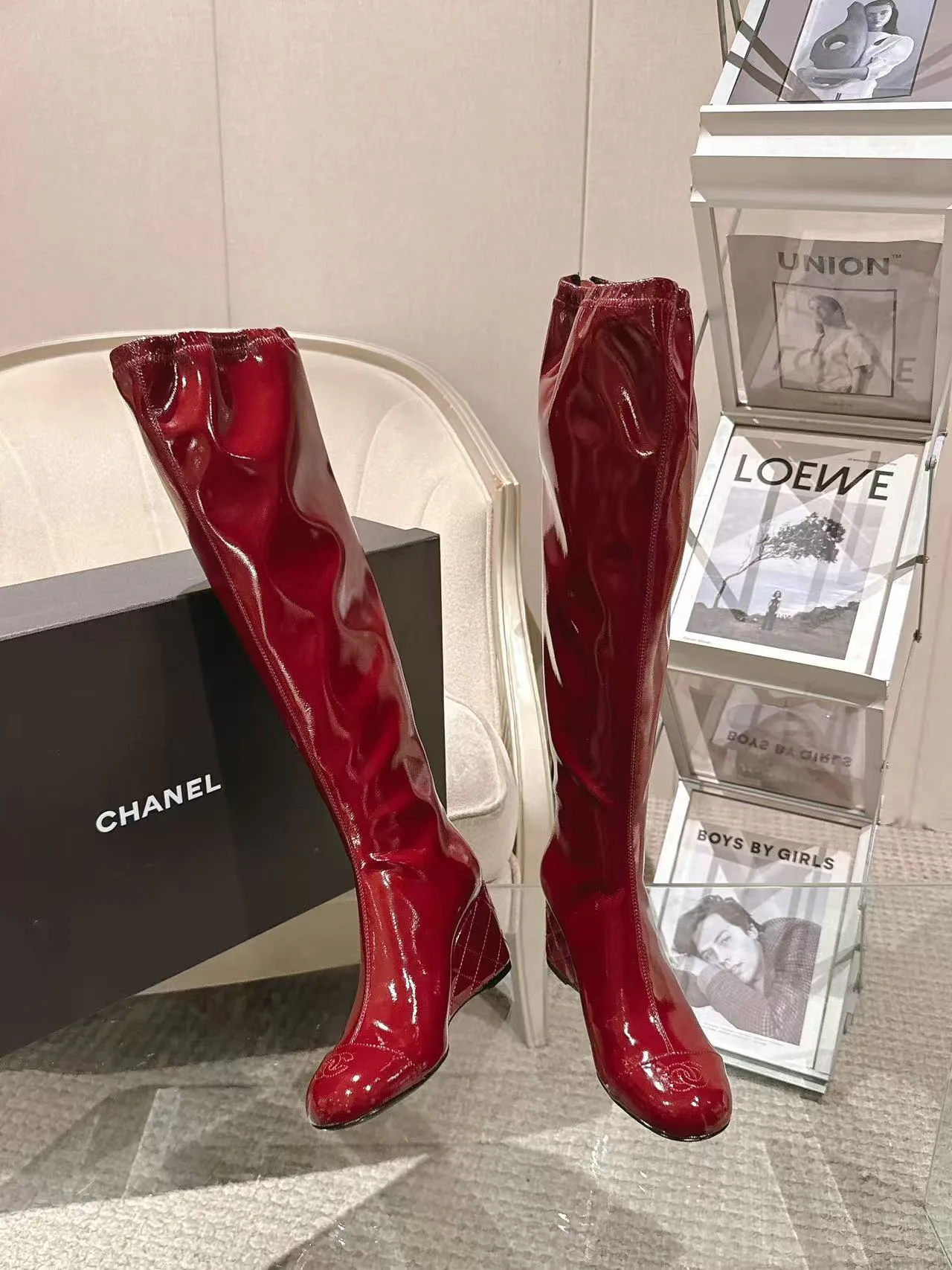 Сапоги Женские Chanel 618817